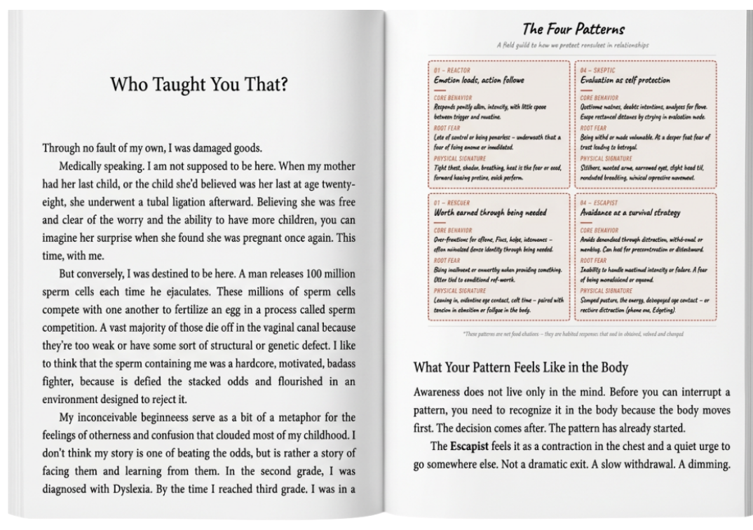 Open Book Interior
